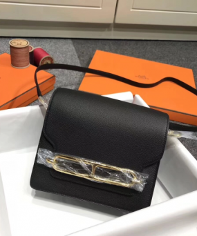 에르메스 룰리스18 블랙 금장 에버컬러